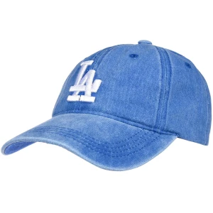 Niebieska czapka z daszkiem baseballówka LA niebieski Merg