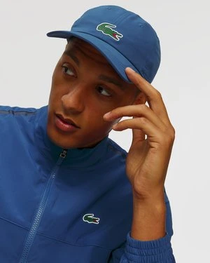 Niebieska Czapka Z Daszkiem Męska Lacoste X Novak Djokovic