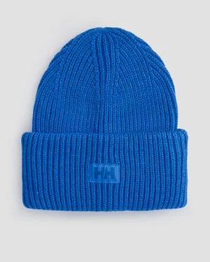 Niebieska Czapka Ze ściągaczem Helly Hansen Hh Rib Beanie