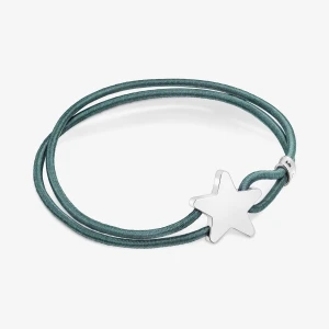 Niebieska Elastyczna Bransoletka Sweet Dolls Z Gwiazdką Ze Srebra - Tous Rozmiar