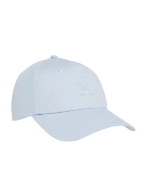 Niebieska ikoniczna czapka damska Tommy Hilfiger