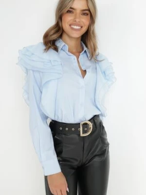 Niebieska Koszula Hamal elsa.m by may