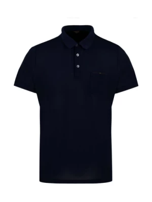 Niebieska Koszulka Polo Peschici-JTP V Moorer