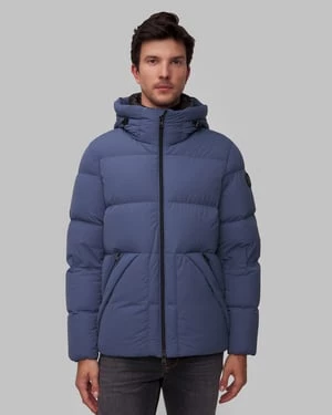 Niebieska Kurtka Puchowa Męska Woolrich Sierra Supreme Down Jacket