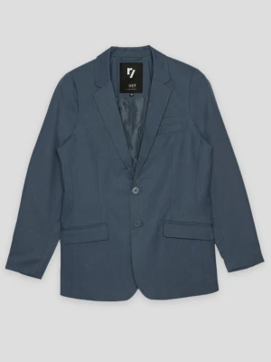 Niebieska marynarka garniturowa Reporter