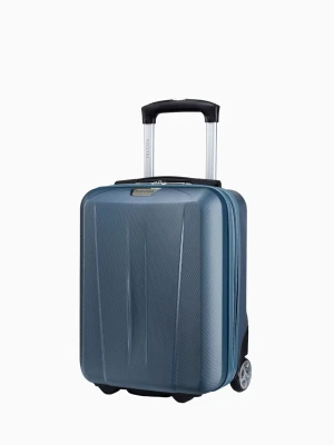 Niebieska mini walizka kabinowa Puccini