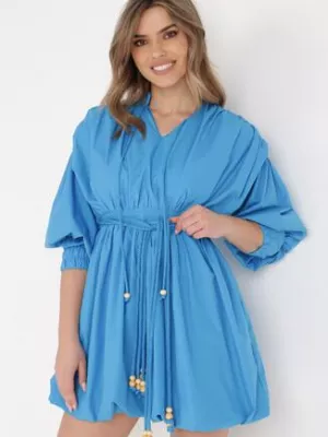 Niebieska Sukienka Adousa