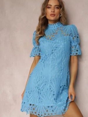 Niebieska Sukienka Aeryse