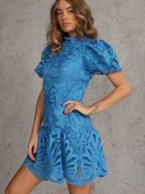 Niebieska Sukienka Amathinna elsa.m by may