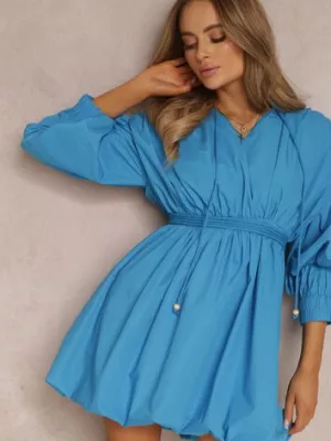 Niebieska Sukienka Appomene elsa.m by may