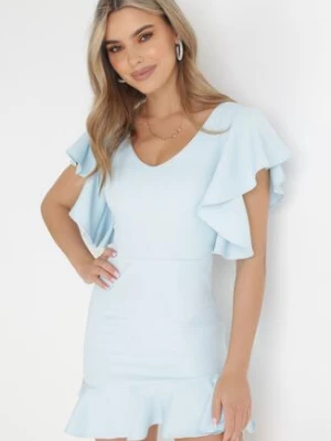 Niebieska Sukienka Bessette vices