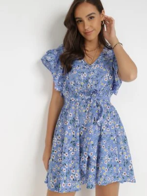 Niebieska Sukienka Dioete vices