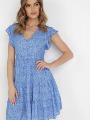 Niebieska Sukienka Diomanassa