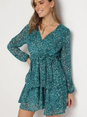 Niebieska Sukienka Lalessa rosa