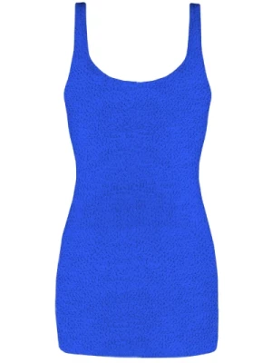 Niebieska Sukienka Letnia MC2 Saint Barth