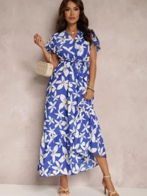 Niebieska Sukienka Mannie cflo