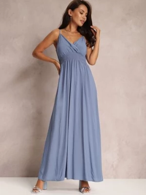 Niebieska Sukienka Sterinig rosa