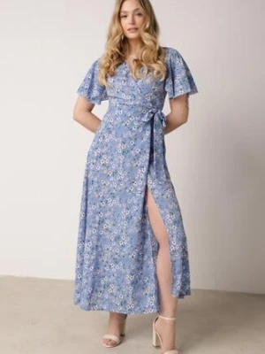 Niebieska Sukienka Theminophe vices