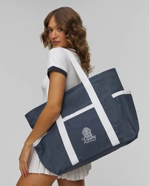 Niebieska torba damska Varley Fairhaven Large Club Tote Bag