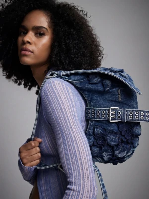 NIEBIESKA TORBA DENIM Desigual