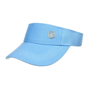 Niebieski Daszek na głowę przeciwsłoneczny czapka na lato sportowa regulowany niebieski Merg