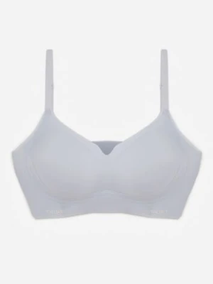 Niebieski Elastyczny Biustonosz Bezszwowy Bez Fiszbin Edaelia