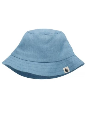Niebieski kapelusz dla chłopca sailor jeans Pinokio
