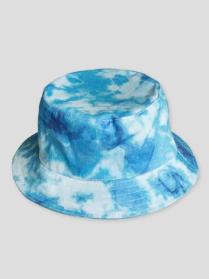 Niebieski kapelusz typu bucket hat Reporter