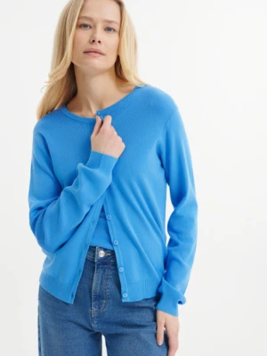 Niebieski kardigan zapinany na guziki Greenpoint