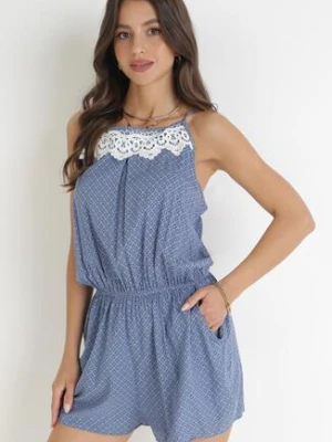 Niebieski Kombinezon Enchanted new fashion