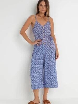 Niebieski Kombinezon Siffo rosa