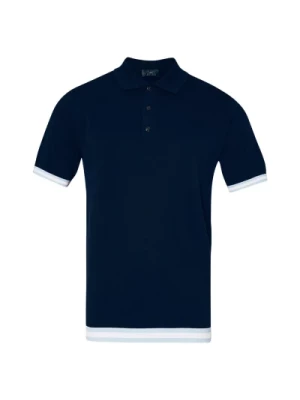 Niebieski Polo Shirt Wielofunkcyjny Wysoka Jakość Liu Jo