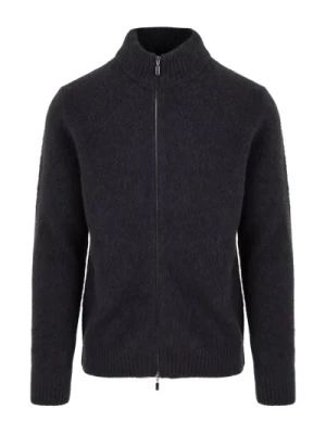 Niebieski Sweter dla Mężczyzn - Model Y22999 Filippo De Laurentiis