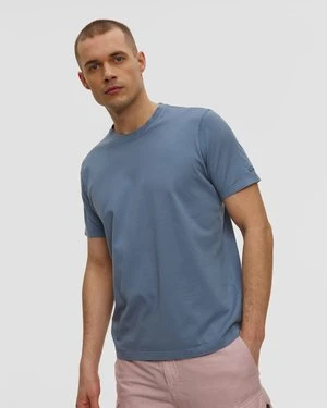 Niebieski T-shirt Męski Paul&shark Paul and Shark