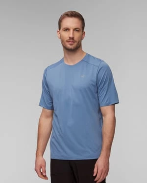 Niebieski T-shirt Techniczny Męski Arcteryx Cormac Crew Ss