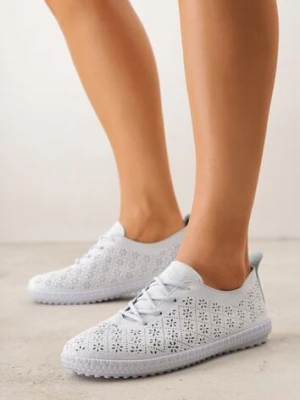 Niebieskie Ażurowe Tenisówki w Stylu Boho Tidira seastar