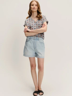 Niebieskie denimowe szorty Greenpoint