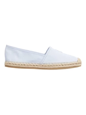 Niebieskie Haftowane Espadryle Breezy Styl Tommy Hilfiger