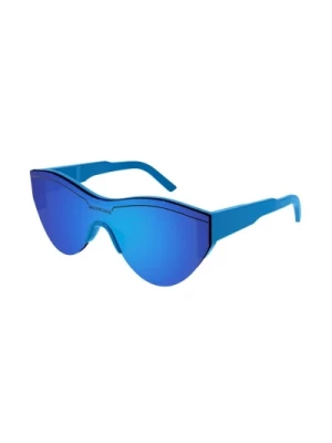 Niebieskie Jasnoniebieskie Okulary przeciwsłoneczne Balenciaga