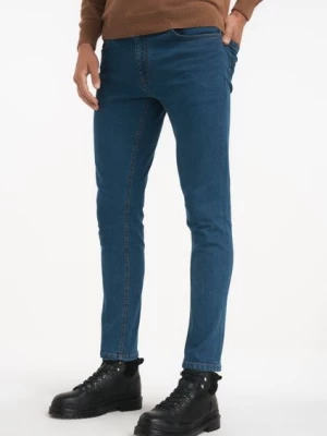 Niebieskie jeansy męskie OCHNIK