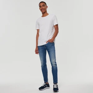 Niebieskie jeansy skinny fit House