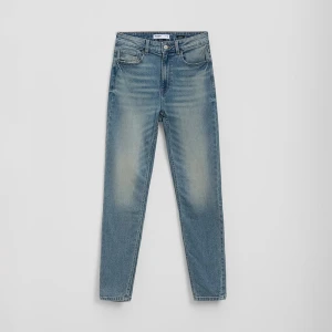 Niebieskie jeansy skinny fit z wysokim stanem House