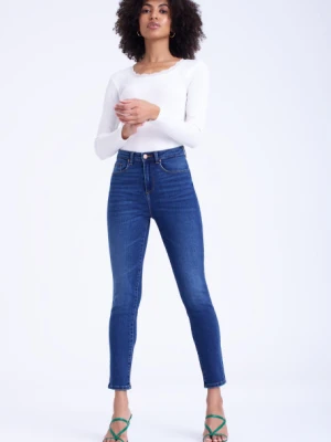 Niebieskie jeansy slim fit Greenpoint