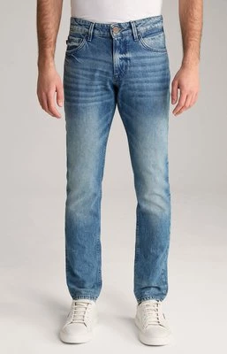 Niebieskie jeansy Stephen z efektem sprania Joop