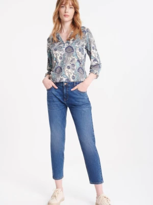 Niebieskie jeansy typu boyfriend Greenpoint