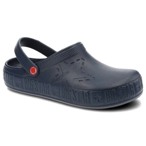 Niebieskie Klapki Big Star Męskie Wodoodporne Buty