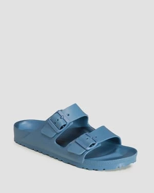 Niebieskie Klapki Damskie Birkenstock Arizona Essentials Eva Narrow