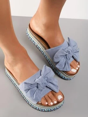 Niebieskie Klapki Hyrmamene