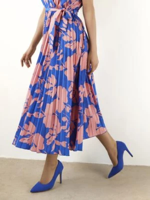 Niebieskie Klasyczne Szpilki Vices z Wkładką ze Skóry Naturalnej Ennoriel