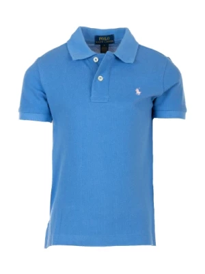 Niebieskie Koszulki i Pola Swetry Topy Ralph Lauren